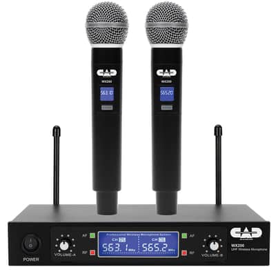 CAD WX200 Wireless Dual Handheld Microphone System