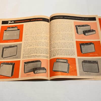 Fender ORIGINAL Fine Electric Instruments Catalog 65-66 image 6
