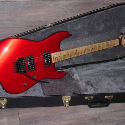 2008 USA Charvel Pro Mod San Dimas Style 1 HH FR Red Sparkle with Case image 3