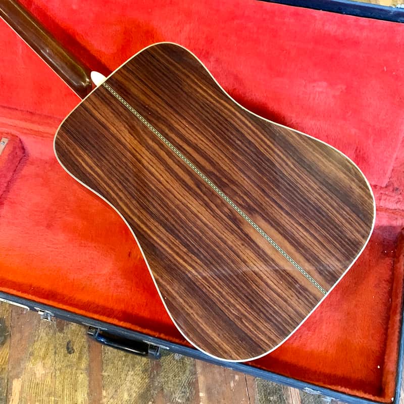 Morris WS-30E acoustic guitar c 1970's Rosewood original vintage