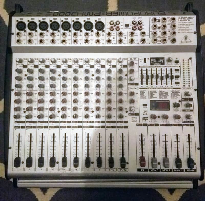 Behringer Europower PMH3000 powered mixer - 2 x 400W | Reverb