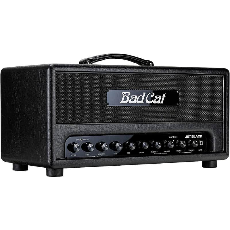 Bad Cat Jet Black 38W Tube Guitar Amp Head Regular Black image 1