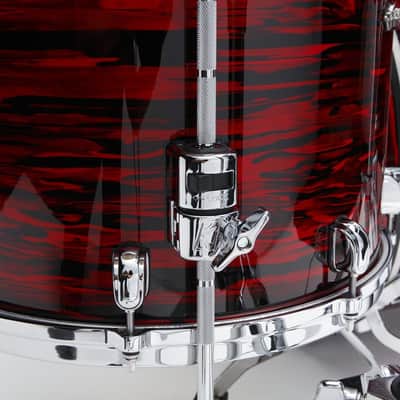 Tama MRF1614-ROY Starclassic Maple Duracover Wrap Floor Tom 16 - Red Oyster image 3
