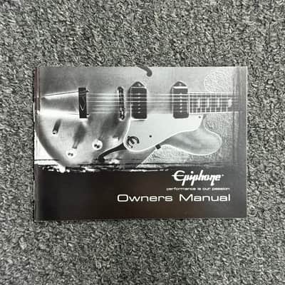 Epiphone  Case Candy Manual Poster Sticker 2010s Korina flying V explorer less Paul special Bass Dove hummingbird Allen Woody jack Casady EB-3 thunderbird SG double neck image 5