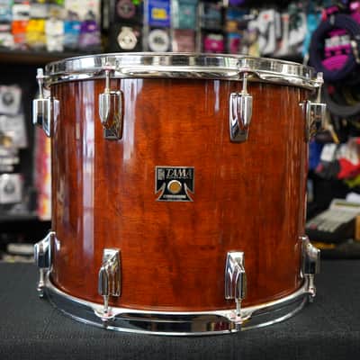 1985 Tama/Japan Superstar Series 15" Birch Tom - Super Mahogany Lacquer  12''x15'' image 1