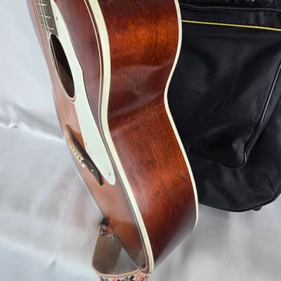 Harmony Barclay 1143 1970 - X-Brace, Neck Rest, Journey Piezo Pickup image 11