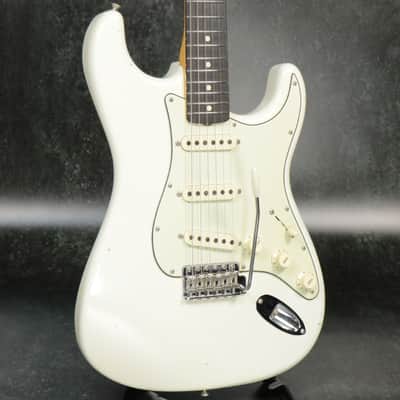 Fender Custom Shop 1963 Stratocaster Journeyman Relic Closet Classic Hardware Aged Olympic White [CZ551986] (07/01) image 1