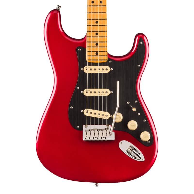 Fender American Ultra II Stratocaster - Sinister Red w/Maple FB image 1