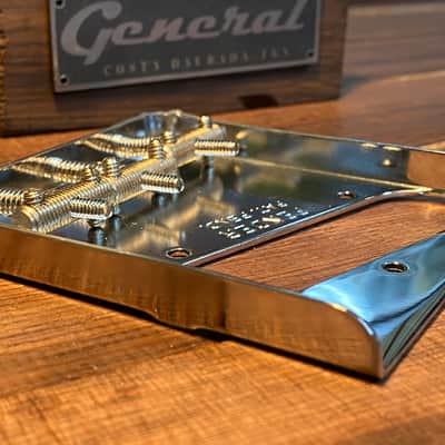 Fender Telecaster bridge plate & Threaded GVT 1959 - 1963 Saddles image 4