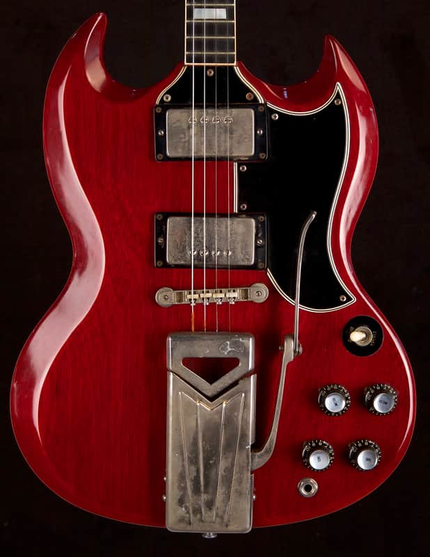 Gibson SG Standard Tenor Guitar 1963 Cherry image 1