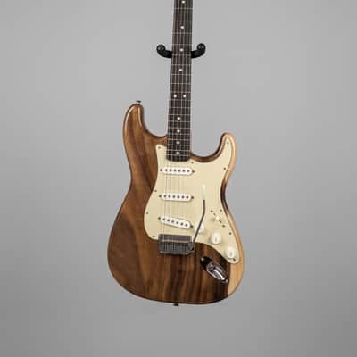 Sargent Guitars SG-2026-01 | One-Piece Aged Acacia Koa Hardtail Strat | Lindy Fralin Real '54 Pickups | Warmoth Neck | 8.6 lbs | NEW Build | w/New Fender Poodle Case image 3