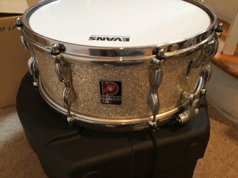 Premier 5.5x14 super ace 60s - Silver sparkle image 1