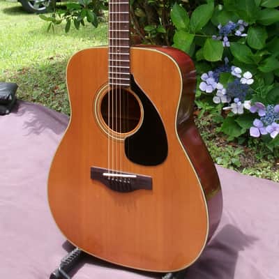 1971 Yamaha FG180 Red Label Nippon Gakki+Rocket Case image 4