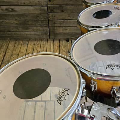 Tama Superstar 1979 Concert Tom Drum Set, Sunburst With Stands USED! RKCTS130626 image 4