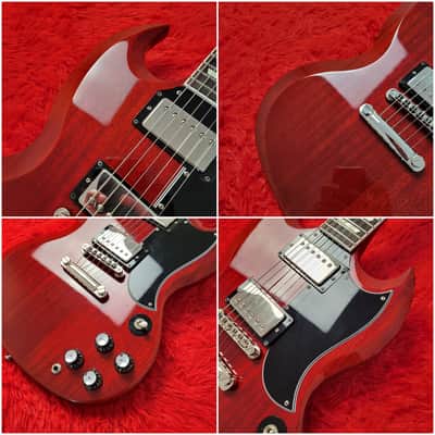 Epiphone Limited Edition '61 SG LQ Lacquer SG Standard 2006 - Cherry - All Original With Original Gigbag - Made In Japan MIJ image 5