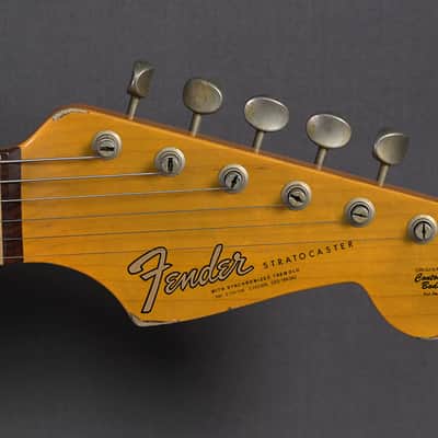 Fender Custom Shop Stratocaster 1964 HREL Lake Placid Blue image 16