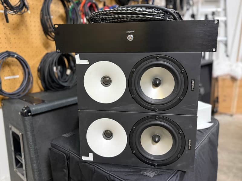 Amphion One18 Passive Studio Monitors Pair with Amp100 image 1