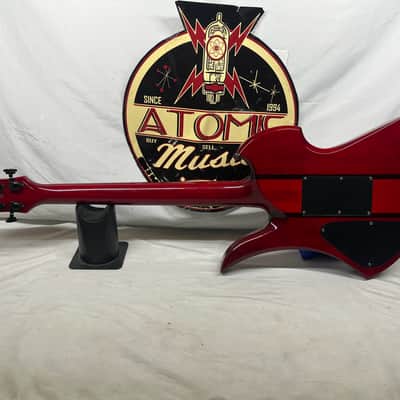 B.C. Rich Mockingbird ST Electric Guitar - Transparent Red image 8