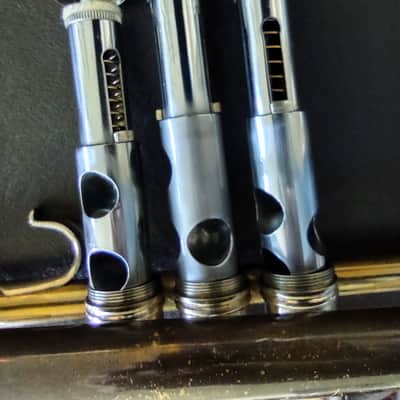 Bach Mercedes New York Bb Trumpet 1st Valve Trigger 3rd Valve Slide 1934 image 5