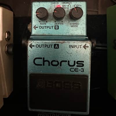 Boss CE-3 Chorus (Green Label) 1984 - 1988 - Blue image 1