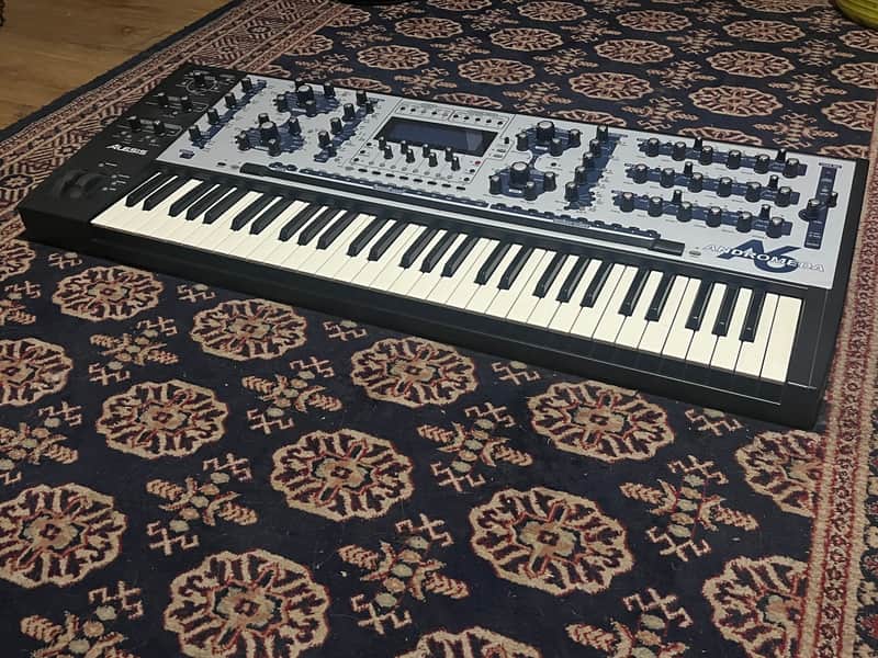 Alesis A6 Andromeda 61-Key Polyphonic Analog Synthesizer 2000s - Black/Silver image 1