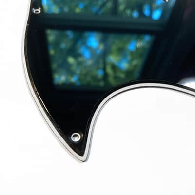 Pickguard for Gibson Custom Shop 1963 SG Junior Reissue Lightning Bar VOS w/ Wide White Edges image 3