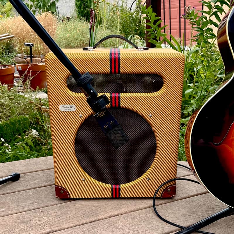 2019 Vintage 47 Amps VA-185G Tweed 1x12 Tube Combo Amp, EH-185 image 1