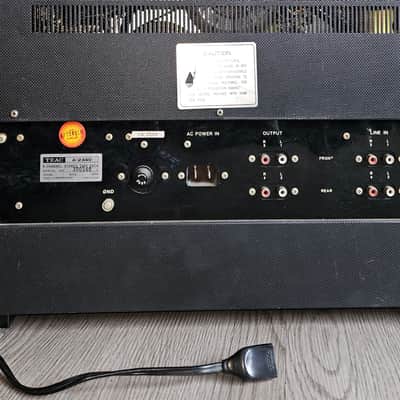 TEAC A-2340S 1/4" 4-Track Reel to Reel Tape Recorder 1970s - Silver image 11
