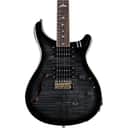 PRS Paul Reed Smith SE Custom 24 Semi-Hollow Piezo Electric Guitar (with Gig Bag), Charcoal Burst