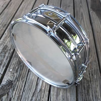 Pearl SS1455S SensiTone 14x5.5" Steel Snare Drum 2010s - Chrome Over Steel image 7