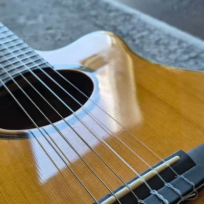 Yamaha APX5NA 2007 nylon hybrid pickup 48'' modern classical guitar crossover image 15