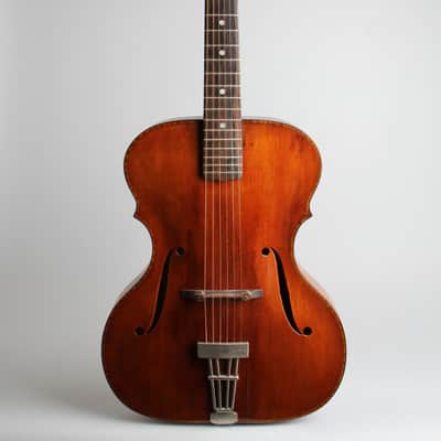 Wilkanowski Arch Top Acoustic Guitar (1937), gig bag case. image 1