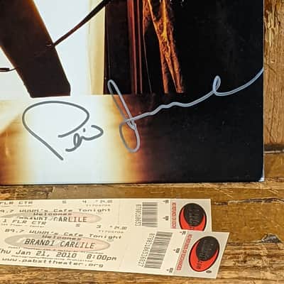 Brandi Carlile Give Up The Ghost LP 2009 Signed image 3