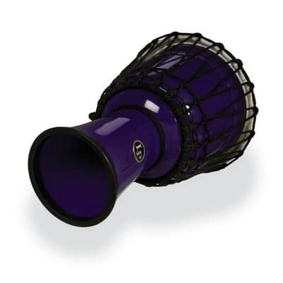Latin Percussion LP1607PL World 7" Rope Circle Djembe, Purple image 4