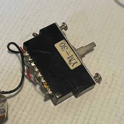 2000's Ibanez RG7321 RG Series Guitar Factory Electronics Wiring, Volume Tone Pot Jack image 6