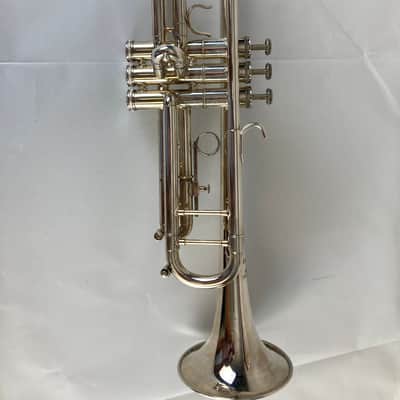 Getzen 700 Eterna II Bb Trumpet – Silver Plated – Intermediate Model – Excellent Used Condition – w/ Case SM#3593 image 6