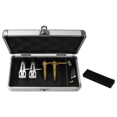 Odyssey KCC4PR2SD, KROM Series Silver Diamond PRO2 Case For Four Turntable Needle Cartridges image 2