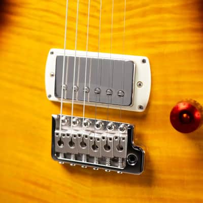 PRS SE David Grissom Solid Body Electric Guitar - McCarty Tobacco Sunburst with Gig Bag image 9