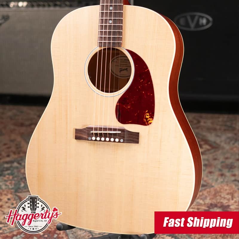 Gibson J-45 Special Dreadnought Acoustic Guitar - Natural Satin with Gig Bag image 1