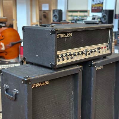 1970s Strauss Minuet Valve PA Head & Speakers image 8