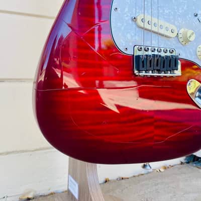 FENDER 50'S STRATOCASTER REISSUE CPF ELECTRIC GUITAR W/ CASE - 1993 image 3