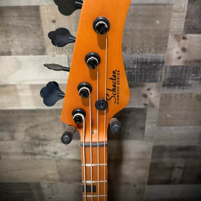 Schecter Model-T Session Bass - Aged Natural Satin B-Stock (2848) image 4