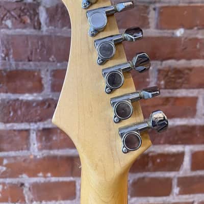 Aria 1990's Pro II Fullerton Strat Style Electric Guitar with gig bag image 4