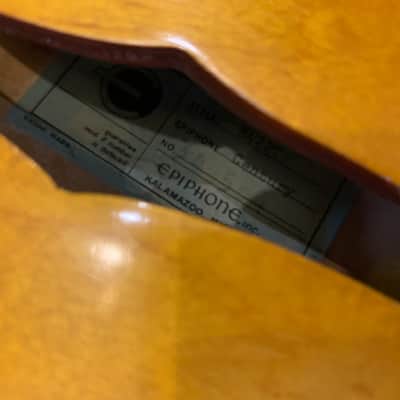 1965 Epiphone E422T Century Sunburst with hard shell case image 17