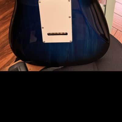 Custom MM Strat- Blueburst Rosewood Electric Guitar image 2