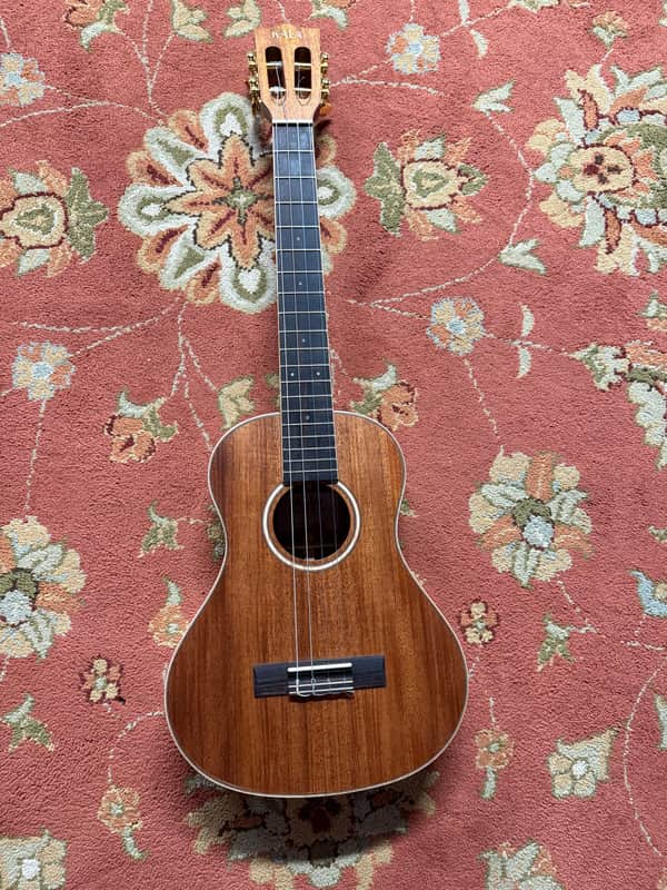 Kala KA-AMHG-ST All Solid Mahogany Super Tenor Ukulele 2010s - Natural image 1