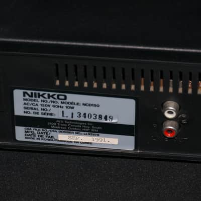 Nikko NCD 150 CD Player image 12