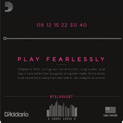 NYXL0940BT 09/40 Balanced Tension Super Light D'Addario image 2