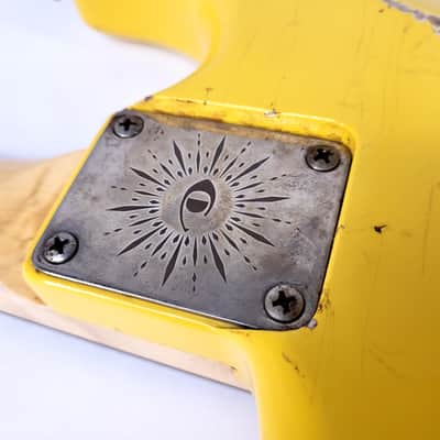 2025 Del Toro Guitars Veronica Stinger Yellow image 12
