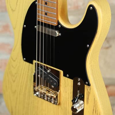 TOM ANDERSON T-Icon SS - Swamp Ash Body & Caramel Maple Neck - Satin Organic Grain Butterscotch image 13